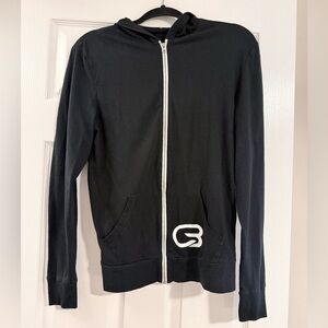 Women’s XS CycleBar Zip Hoodie with White Logo